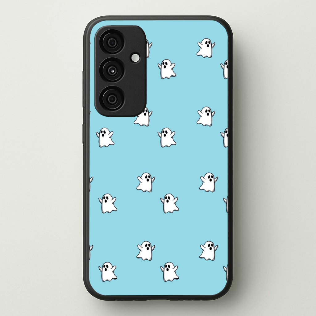 Ghost Pattern - Halloween Phone Case - Galaxy A35 / Standard