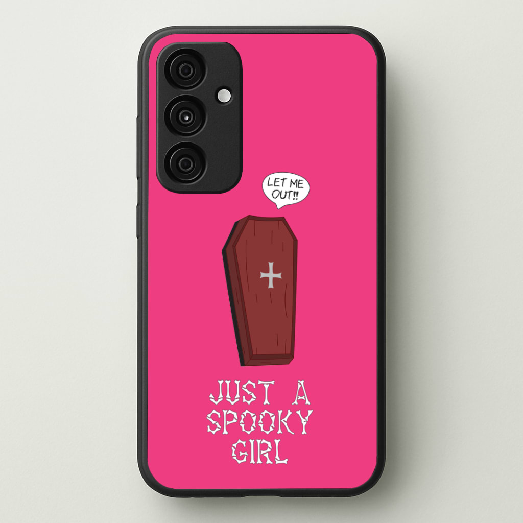 Just A Spooky Girl Phone Case - Galaxy A35 / Standard