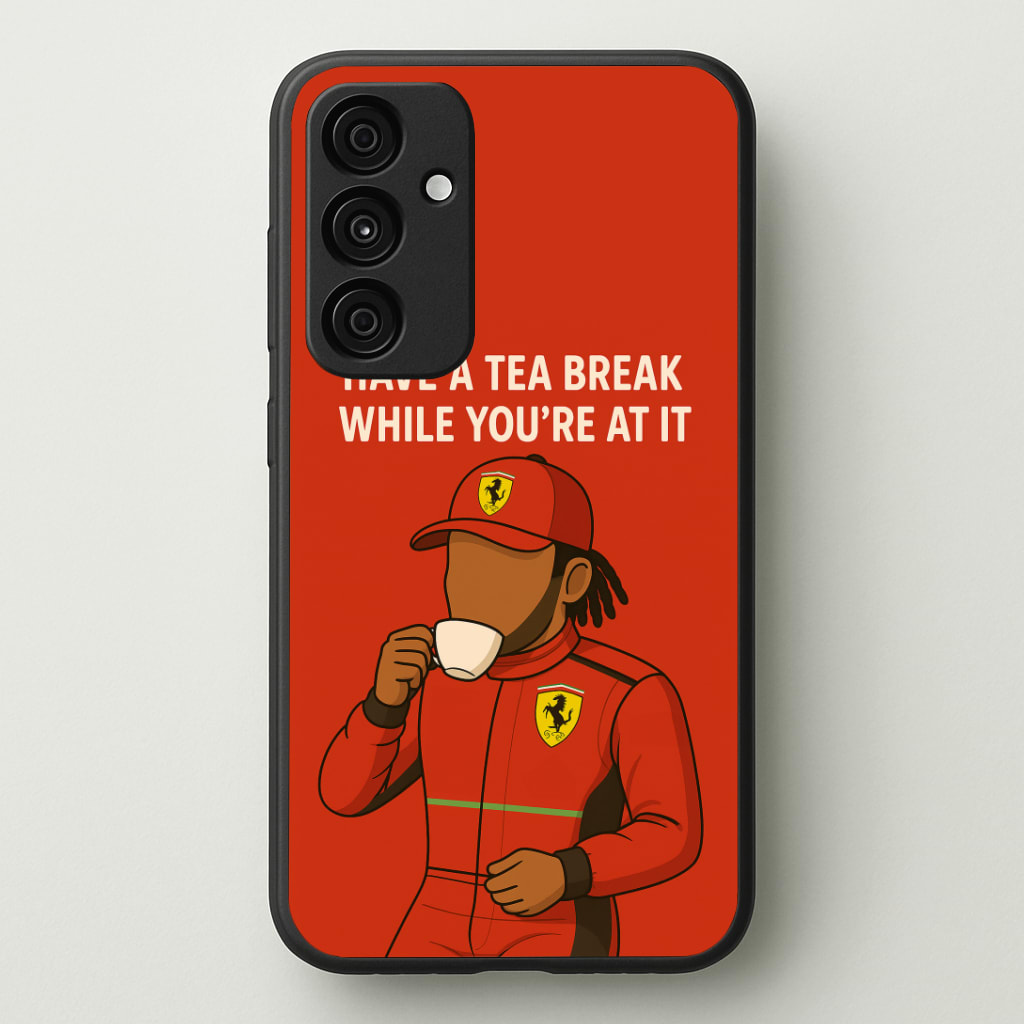 Hamilton's Tea Break Phone Case - Galaxy A35 / Standard