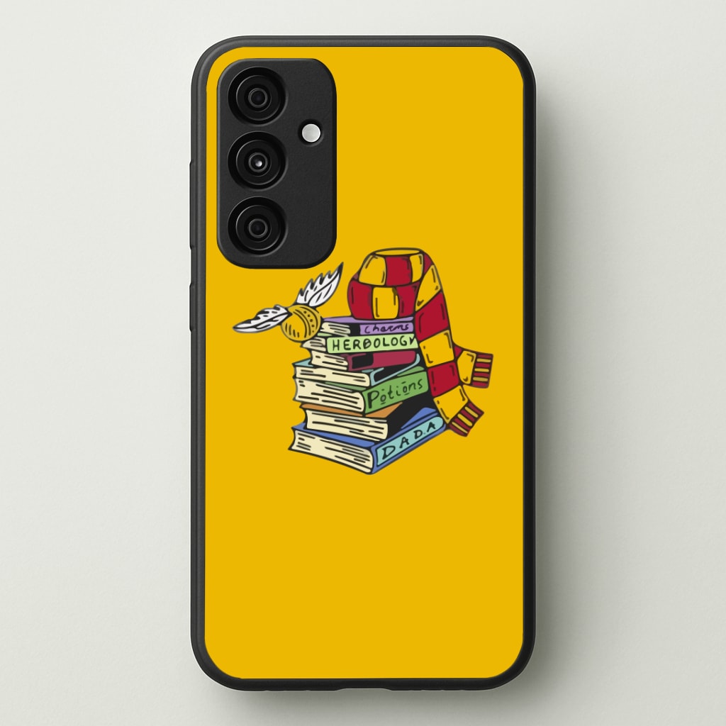 Book Stack Phone Case - Galaxy A35 / Standard