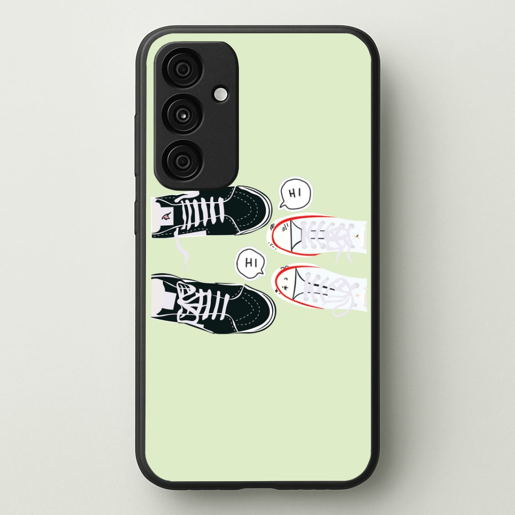 Hi - Heart TV Phone Case - Galaxy A35 / Standard