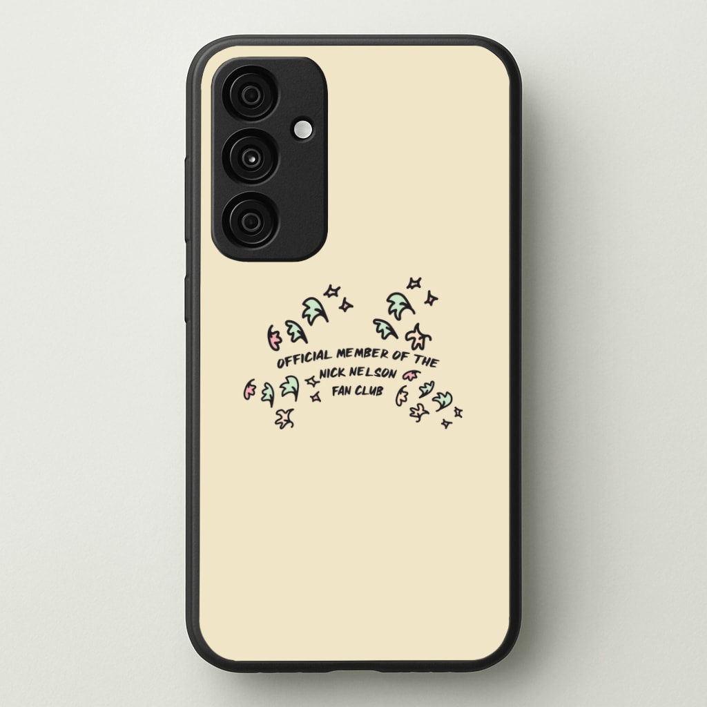 Official Member Of The Nick Nelson Fan Club - Heart TV Phone Case - Galaxy A35 / Standard