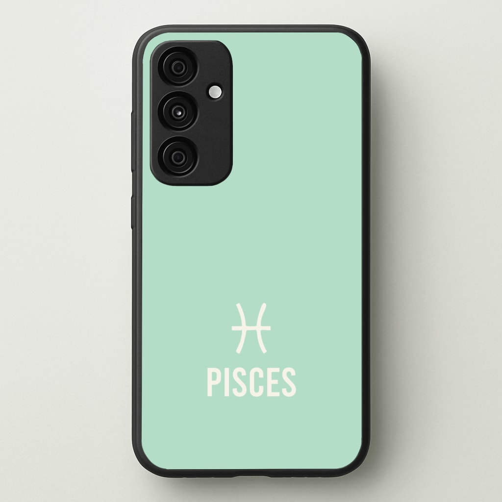 Pisces Pastel Zodiac Phone Case - Galaxy A35 / Standard