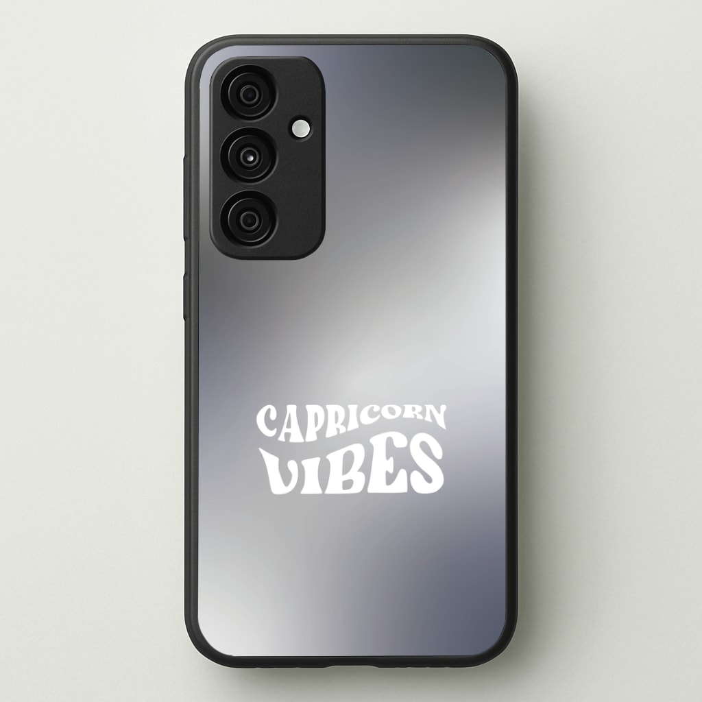 Capricorn Vibes Gradient Zodiac Phone Case - Galaxy A35 / Standard