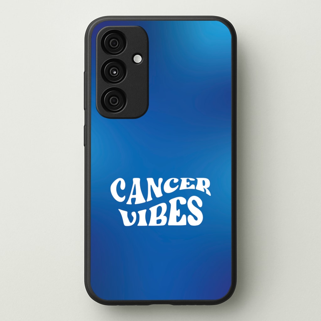 Cancer Vibes Gradient Zodiac Phone Case - Galaxy A35 / Standard
