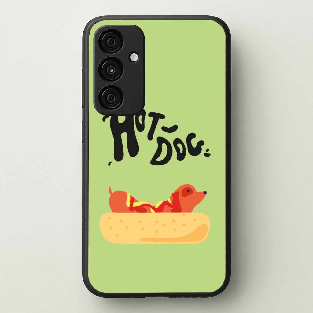 Hot Dog - Dachshunds Phone Case - Galaxy A35 / Standard