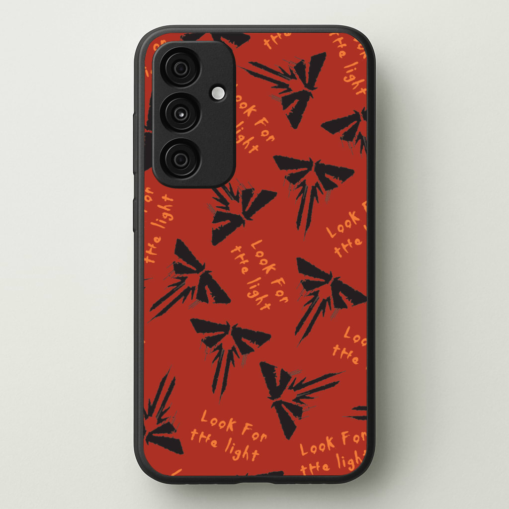 Look For The Light Firefly Pattern Phone Case - Galaxy A35 / Standard