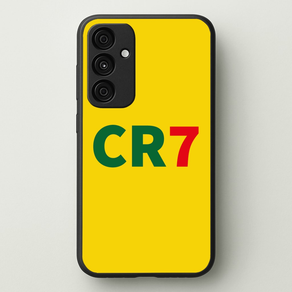 CR7 Logo - Ronaldo Phone Case - Galaxy A35 / Standard