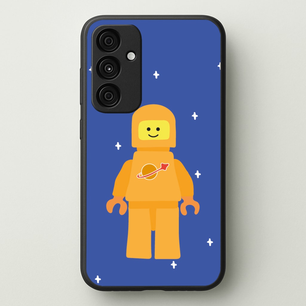 Astronaut - Bricks Phone Case - Galaxy A35 / Standard