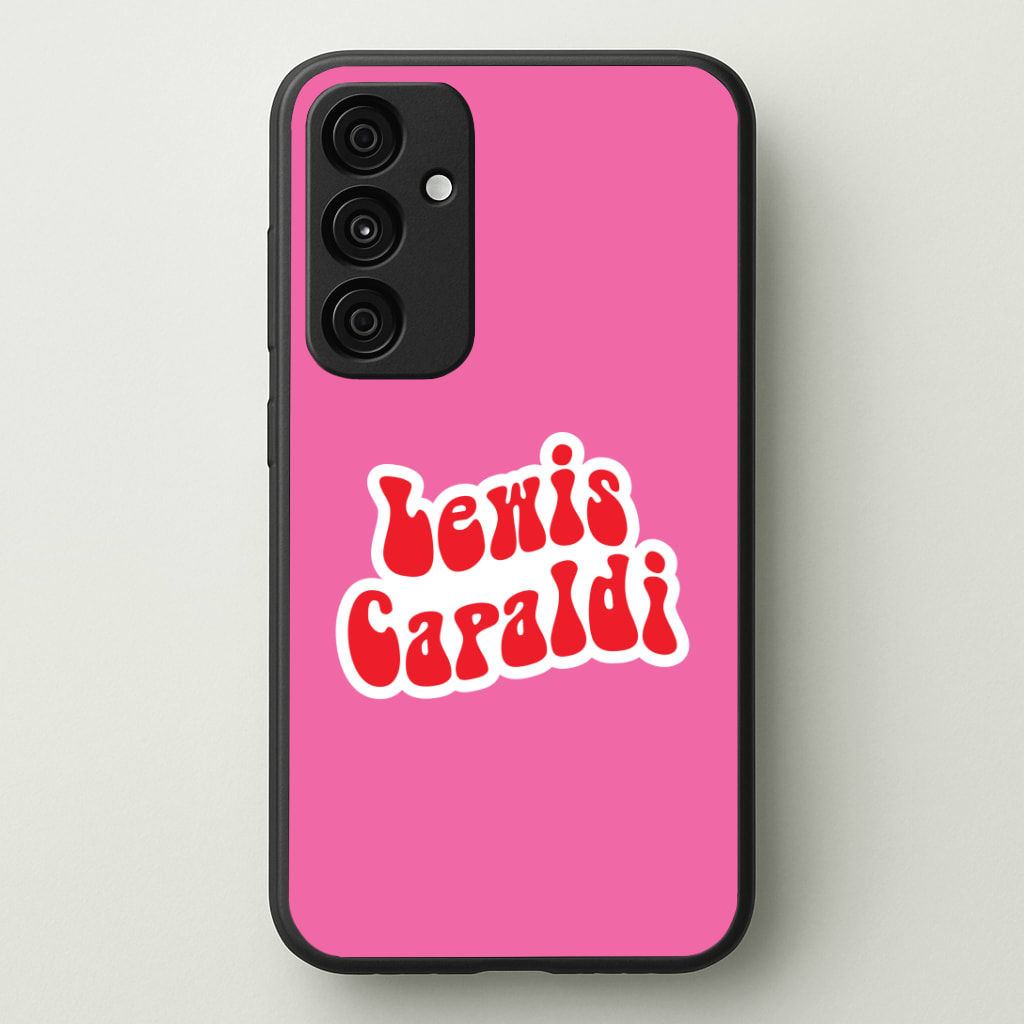 Red Name Phone Case - Galaxy A35 / Standard