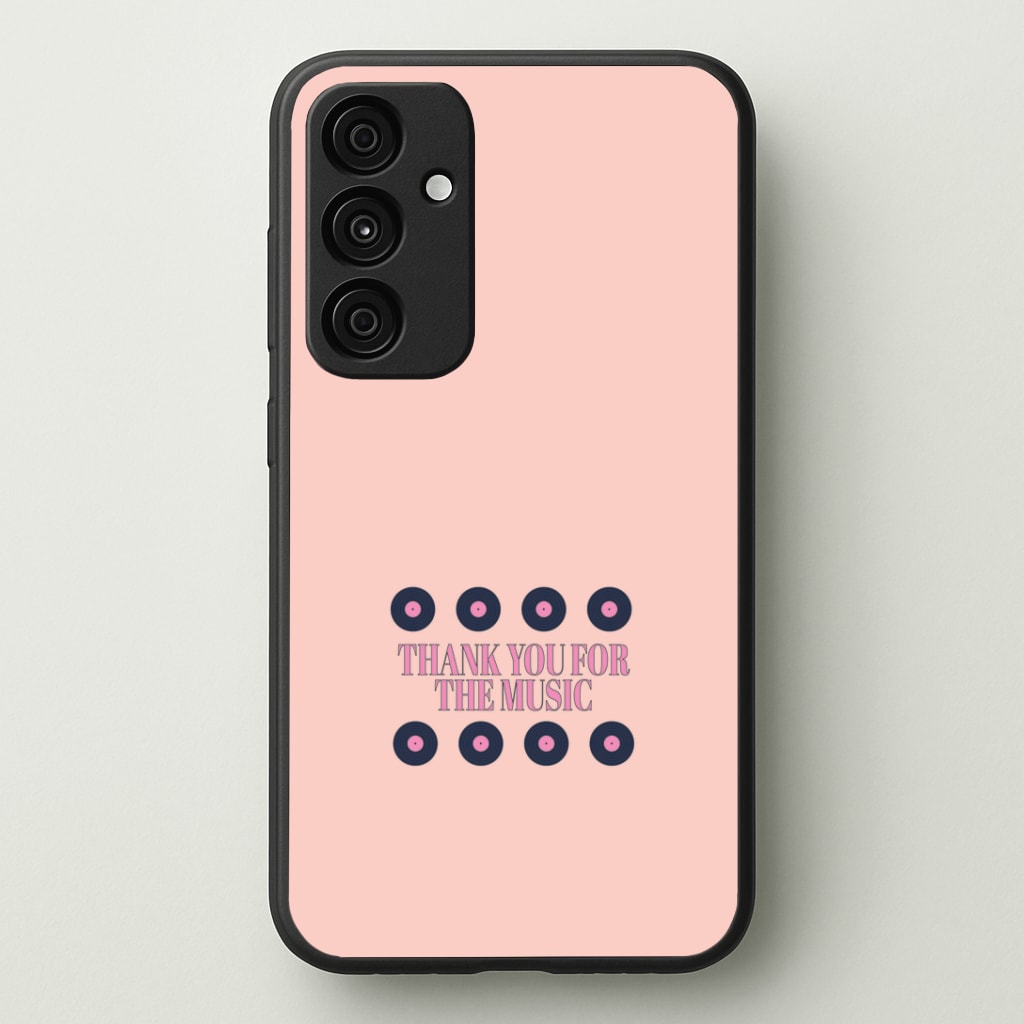 Thank You For The Music - Mamma Mia Phone Case - Galaxy A35 / Standard