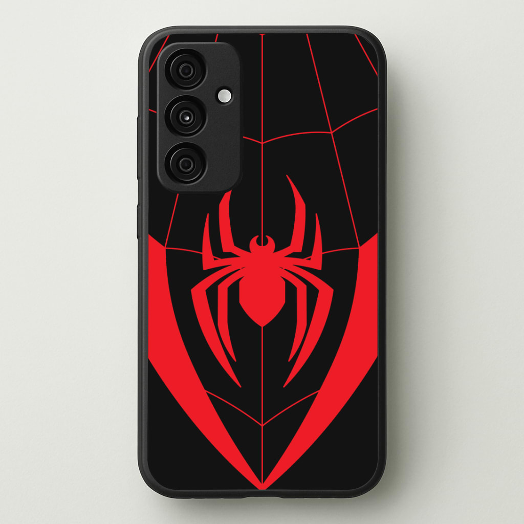 Red And Black Spider Costume Phone Case - Galaxy A35 / Standard