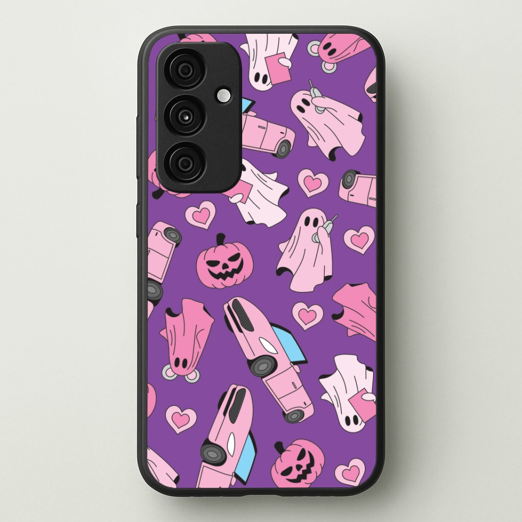 Mean Ghouls Props Pattern Phone Case - Galaxy A35 / Standard