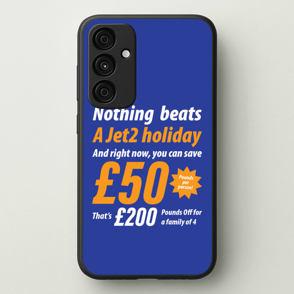 Nothing Beats A Jet Holiday Phone Case - Galaxy A35 / Standard