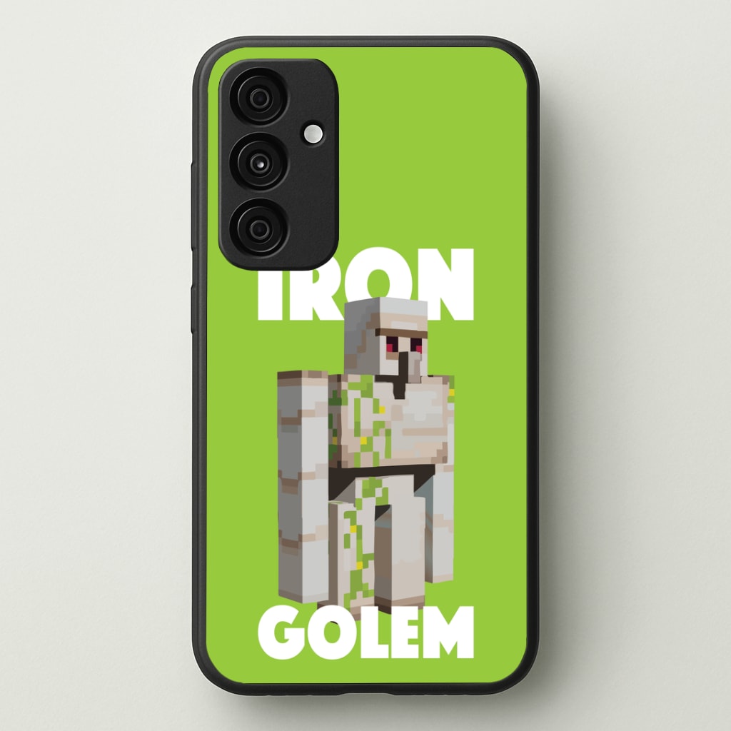 Iron Golem Phone Case - Galaxy A35 / Standard