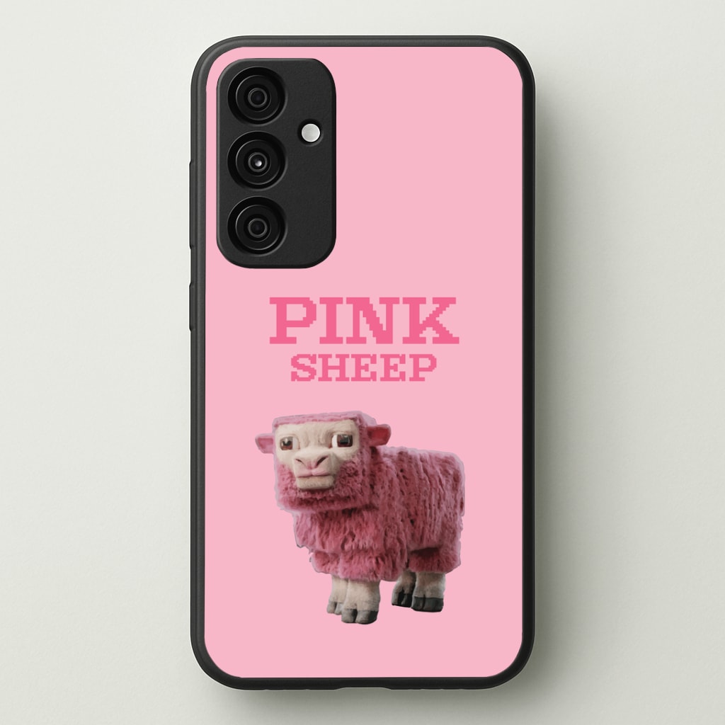 Pink Sheep Phone Case - Galaxy A35 / Standard