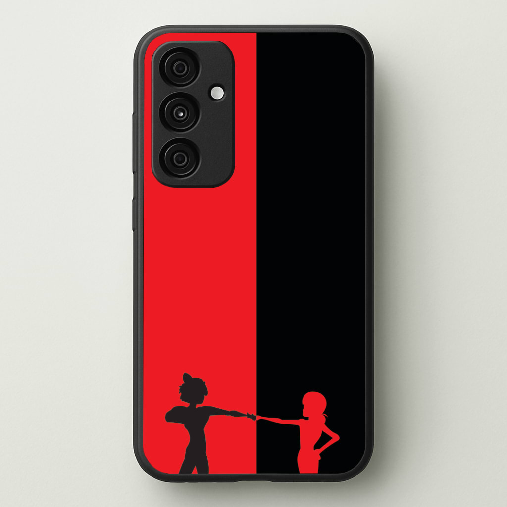 Red And Black Phone Case - Galaxy A35 / Standard