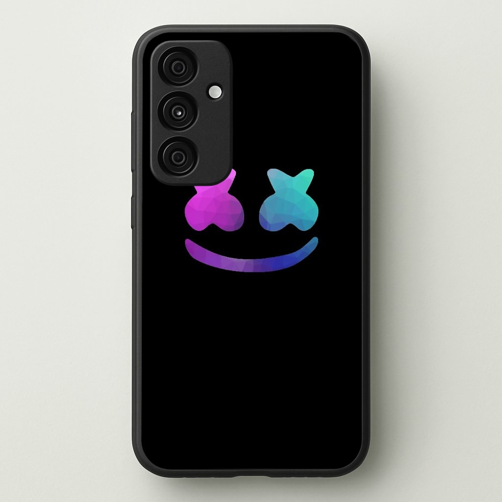 Black White Helmet DJ Phone Case - Galaxy A35 / Standard