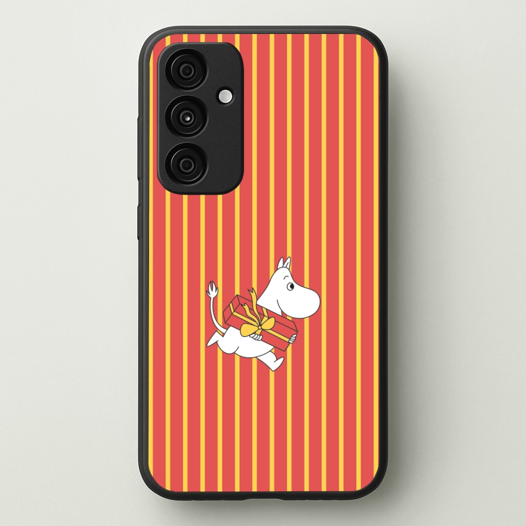 Red Present Moom Phone Case - Galaxy A35 / Standard