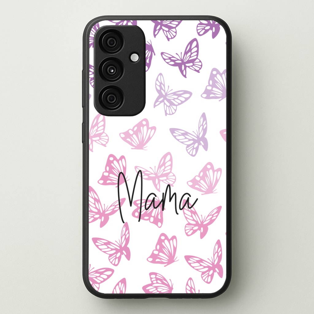 Mama Butterflies - Mother's Day Phone Case - Galaxy A35 / Standard