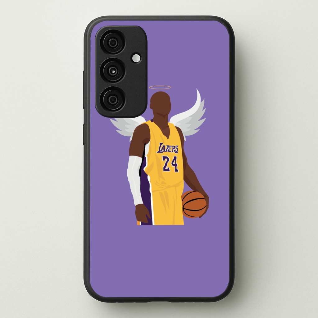 Kobe with wings - Basketball Phone Case - Galaxy A35 / Standard