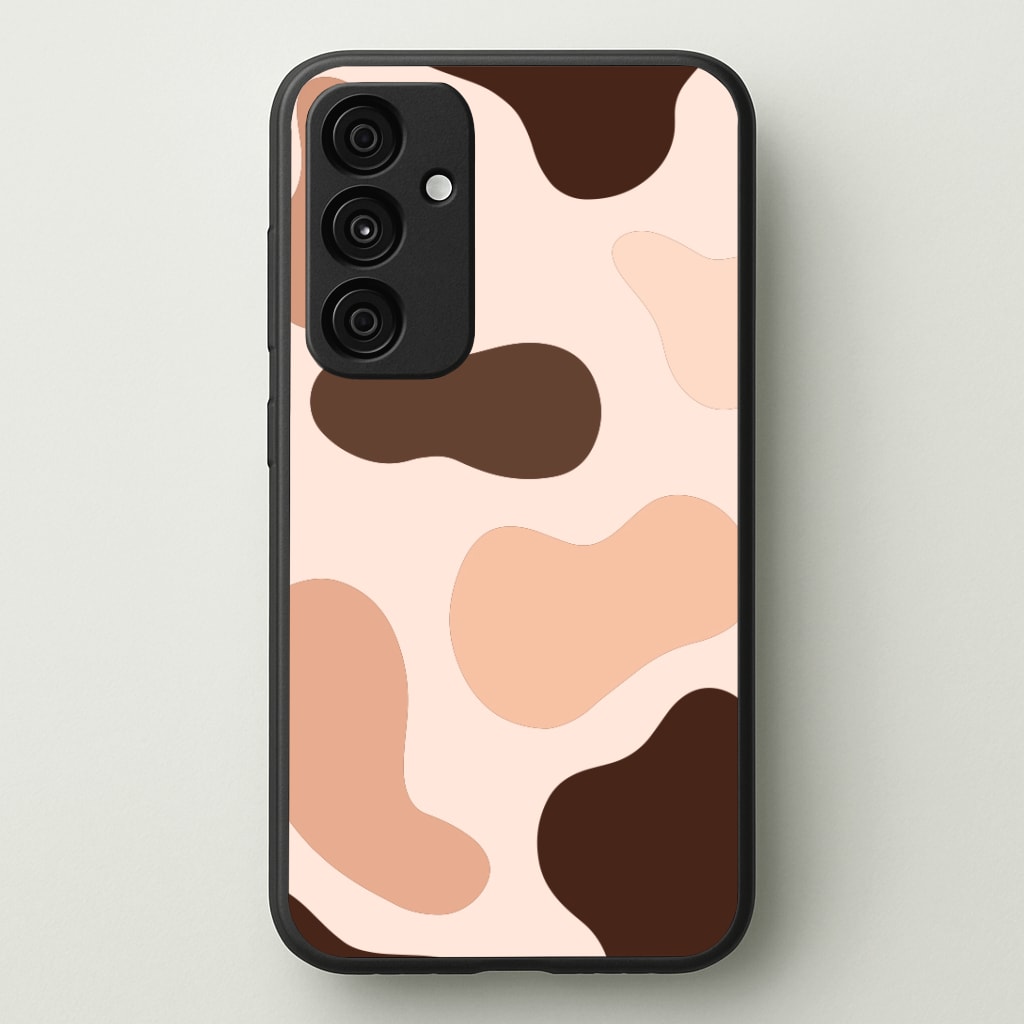 Cowprint Nude Phone Case - Galaxy A35 / Standard