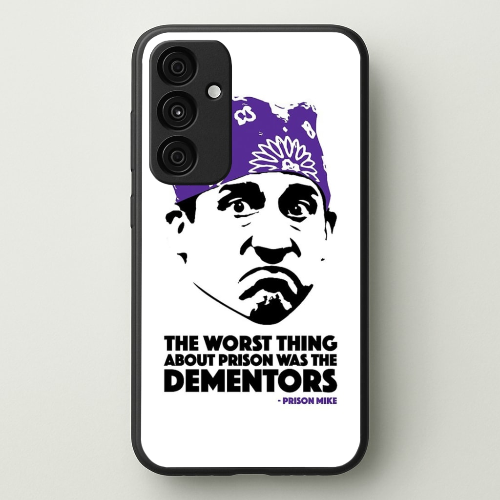 Prison Mike vs The Dementors Phone Case - Galaxy A35 / Standard