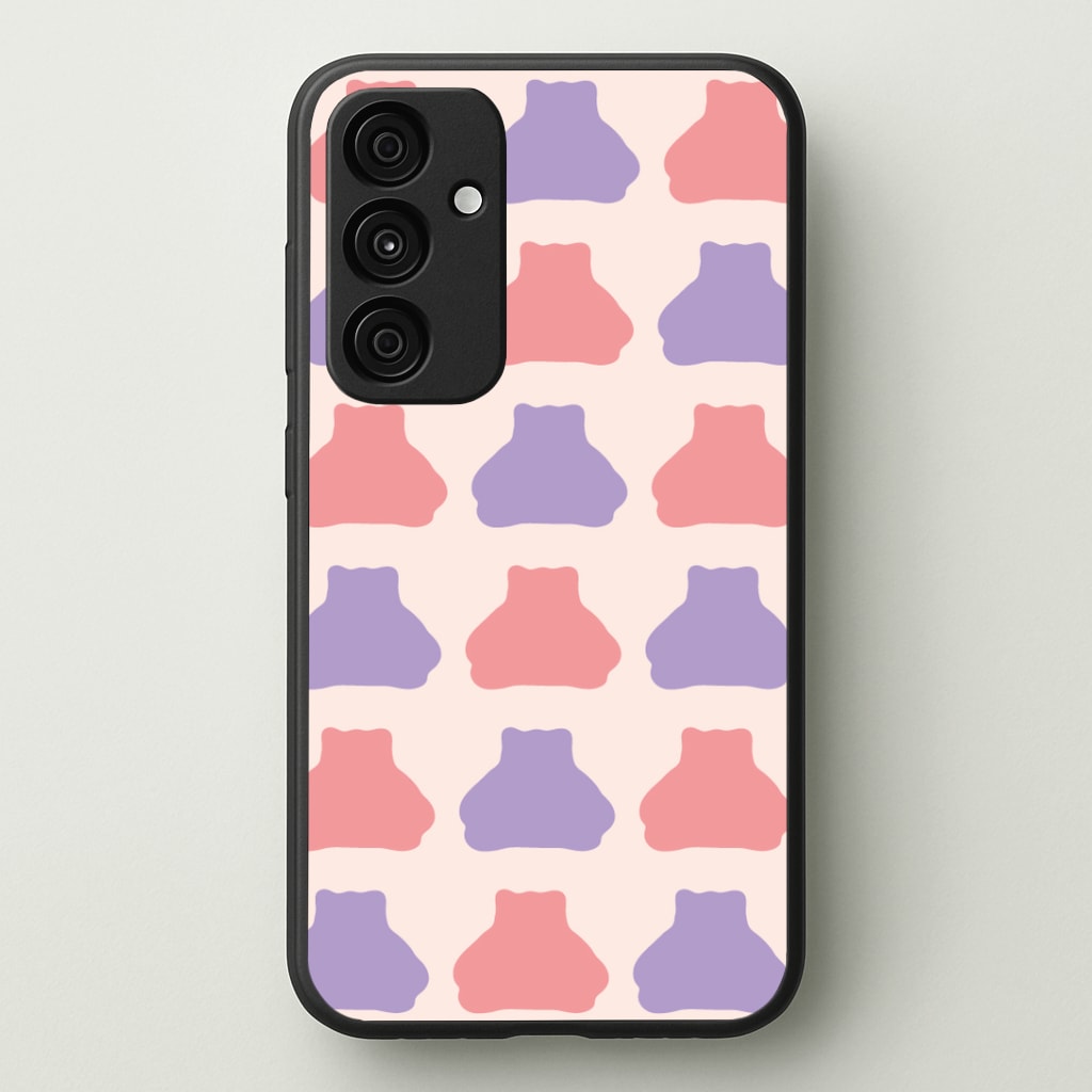 Snorlex pattern Phone Case - Galaxy A35 / Standard