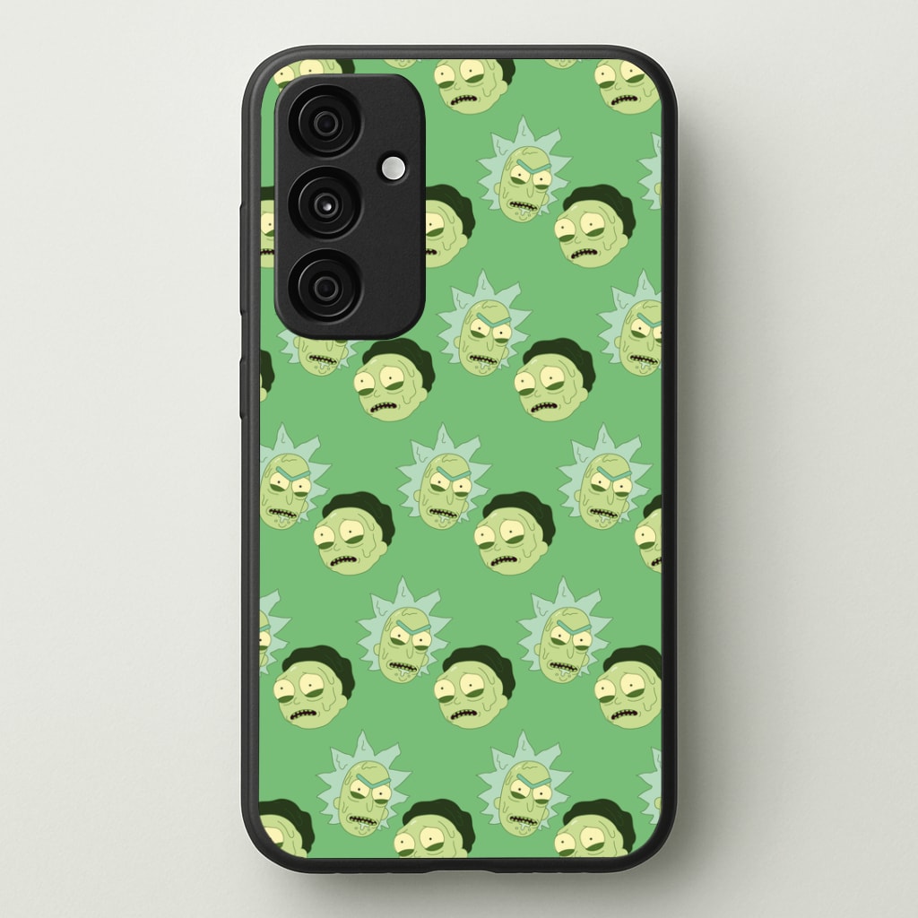R&M Pattern Phone Case - Galaxy A35 / Standard