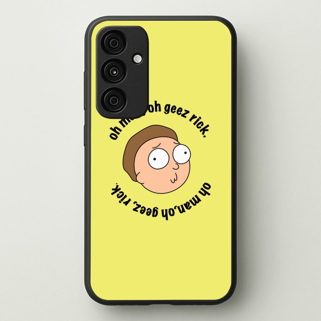 Oh man, oh geez Rick - RAM Phone Case - Galaxy A35 / Standard