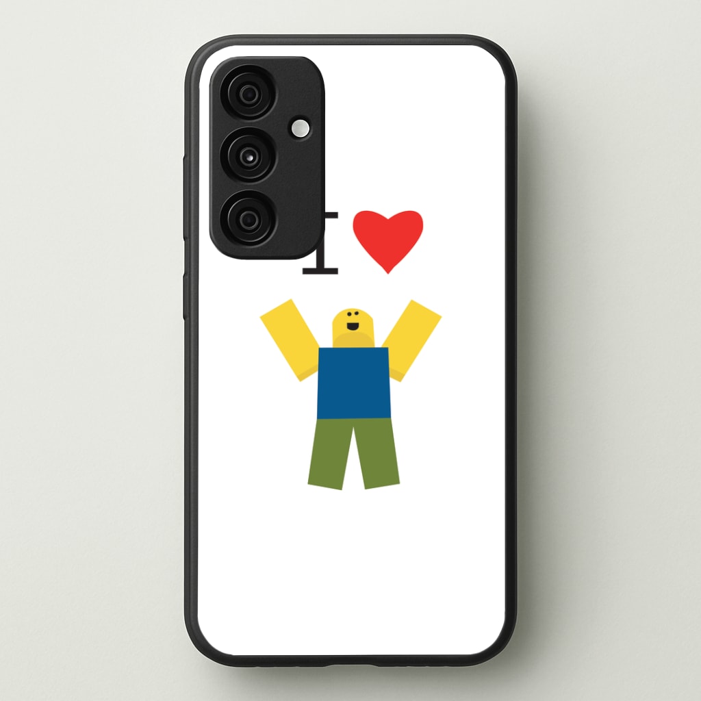 I love Blox Gaming Phone Case - Galaxy A35 / Standard