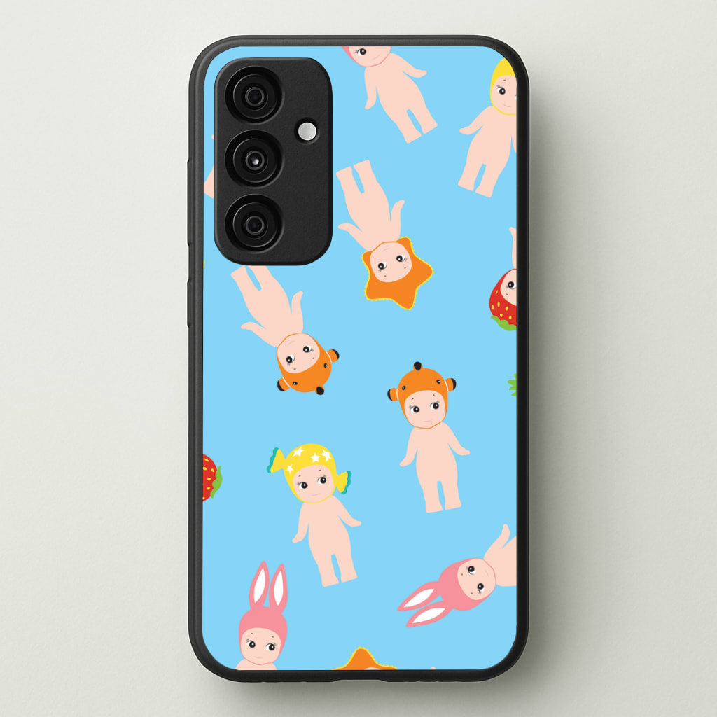 Angels Pattern Phone Case - Galaxy A35 / Standard