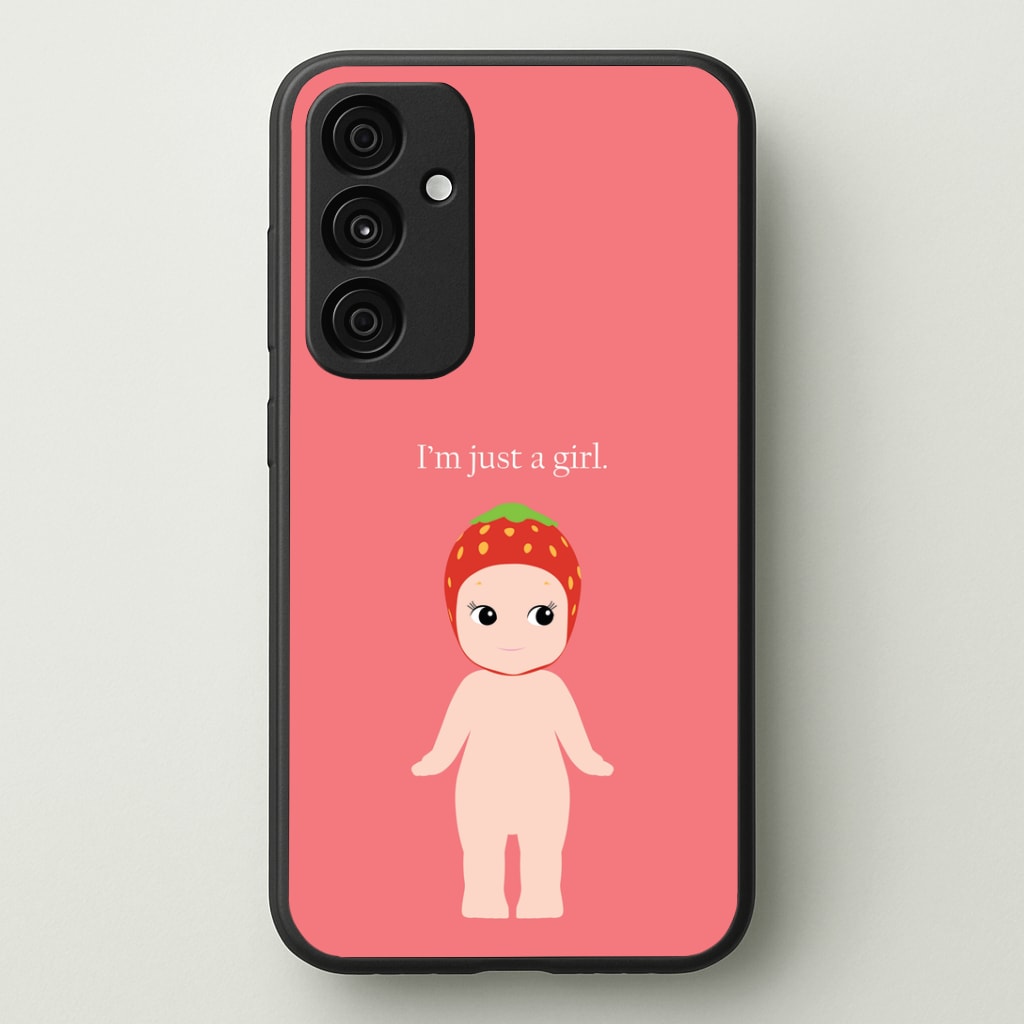 I'm Just A Girl Phone Case - Galaxy A35 / Standard