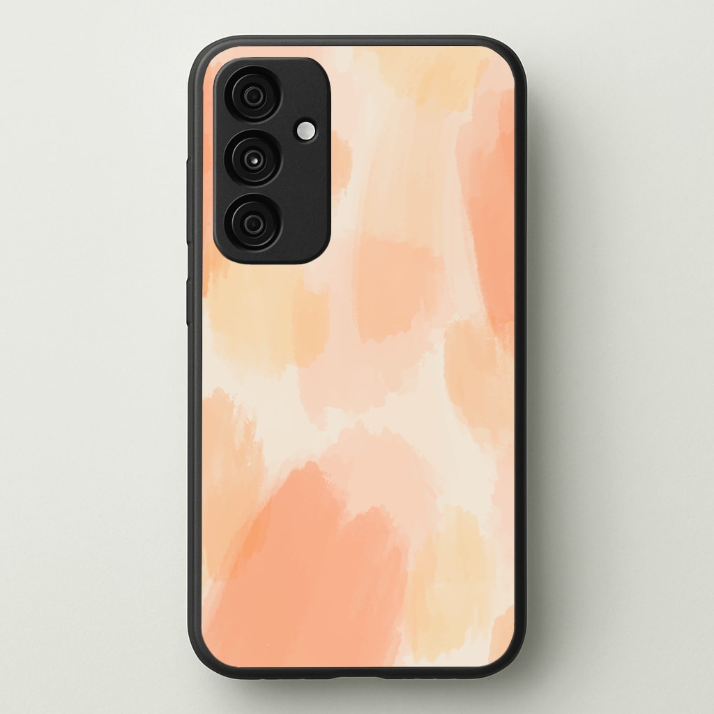 Orange Strokes Phone Case - Galaxy A35 / Standard