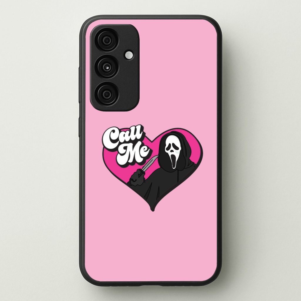 Call Me Heart Phone Case - Galaxy A35 / Standard