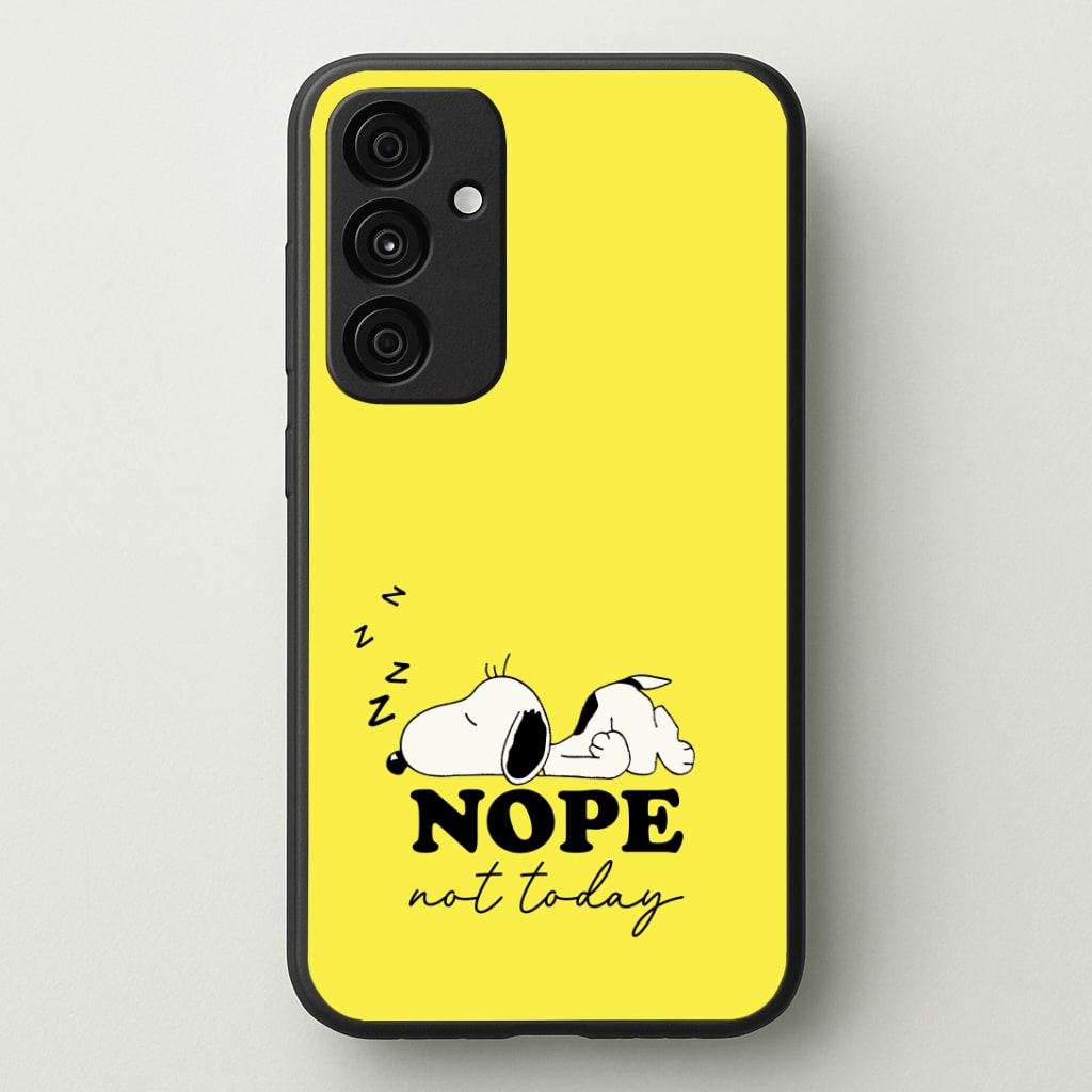 Nope, Not Today Phone Case - Galaxy A35 / Standard