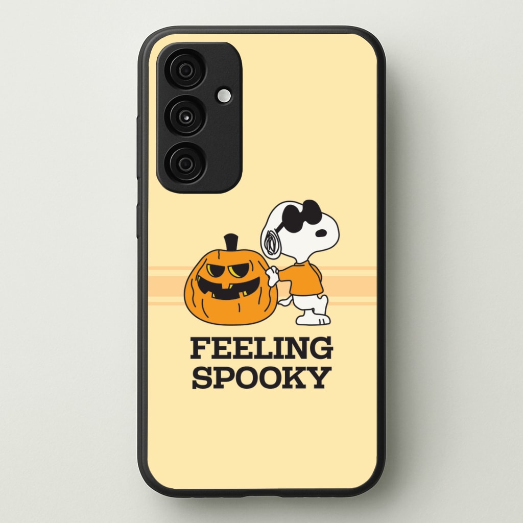 Feeling Spooky Cartoon Beagle Phone Case - Galaxy A35 / Standard