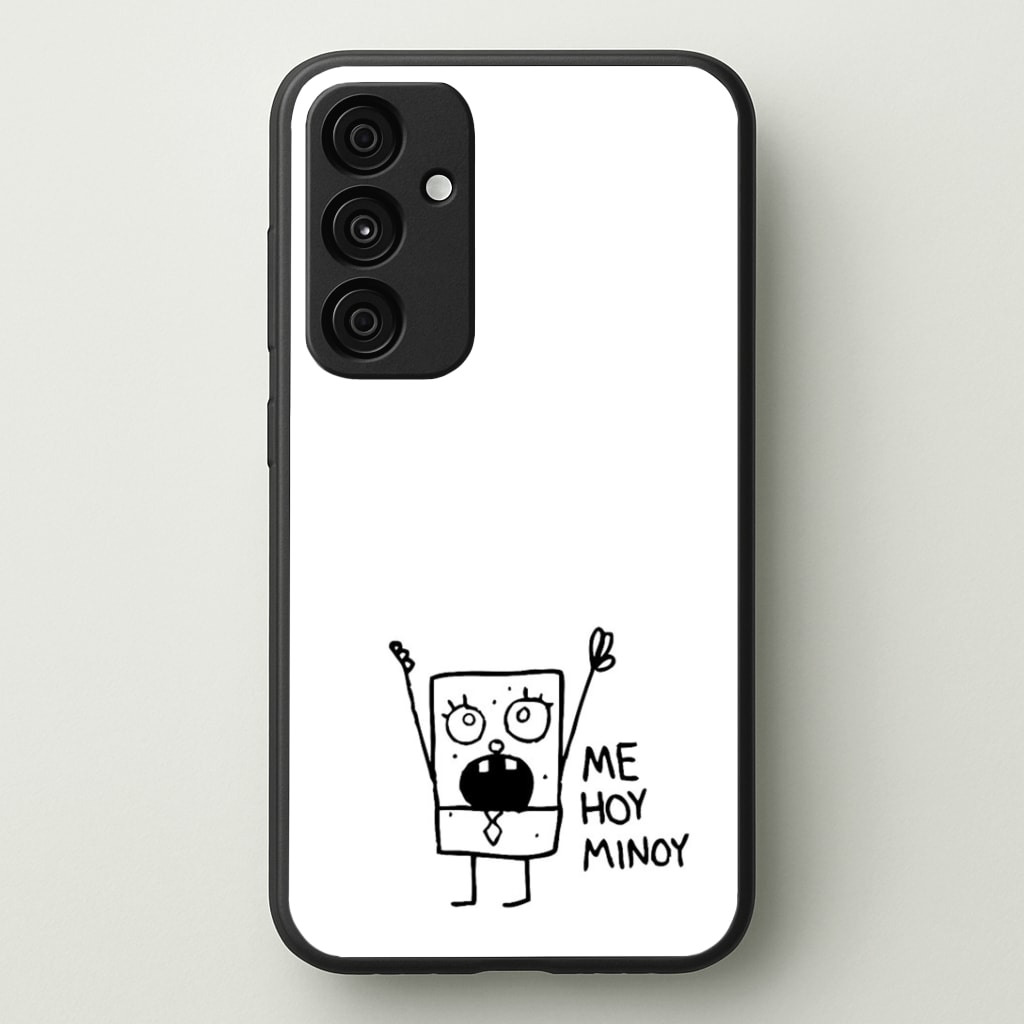Doodlebob Me Hoy Minoy Phone Case - Galaxy A35 / Standard