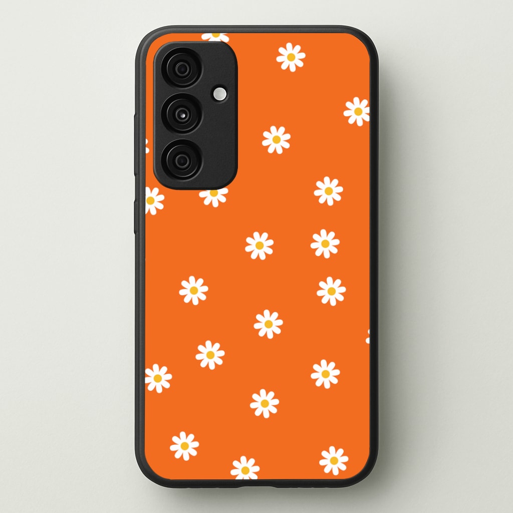 Orange Daisies Phone Case - Galaxy A35 / Standard