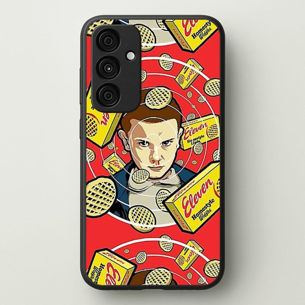 Eleven and Waffles Phone Case - Galaxy A35 / Standard