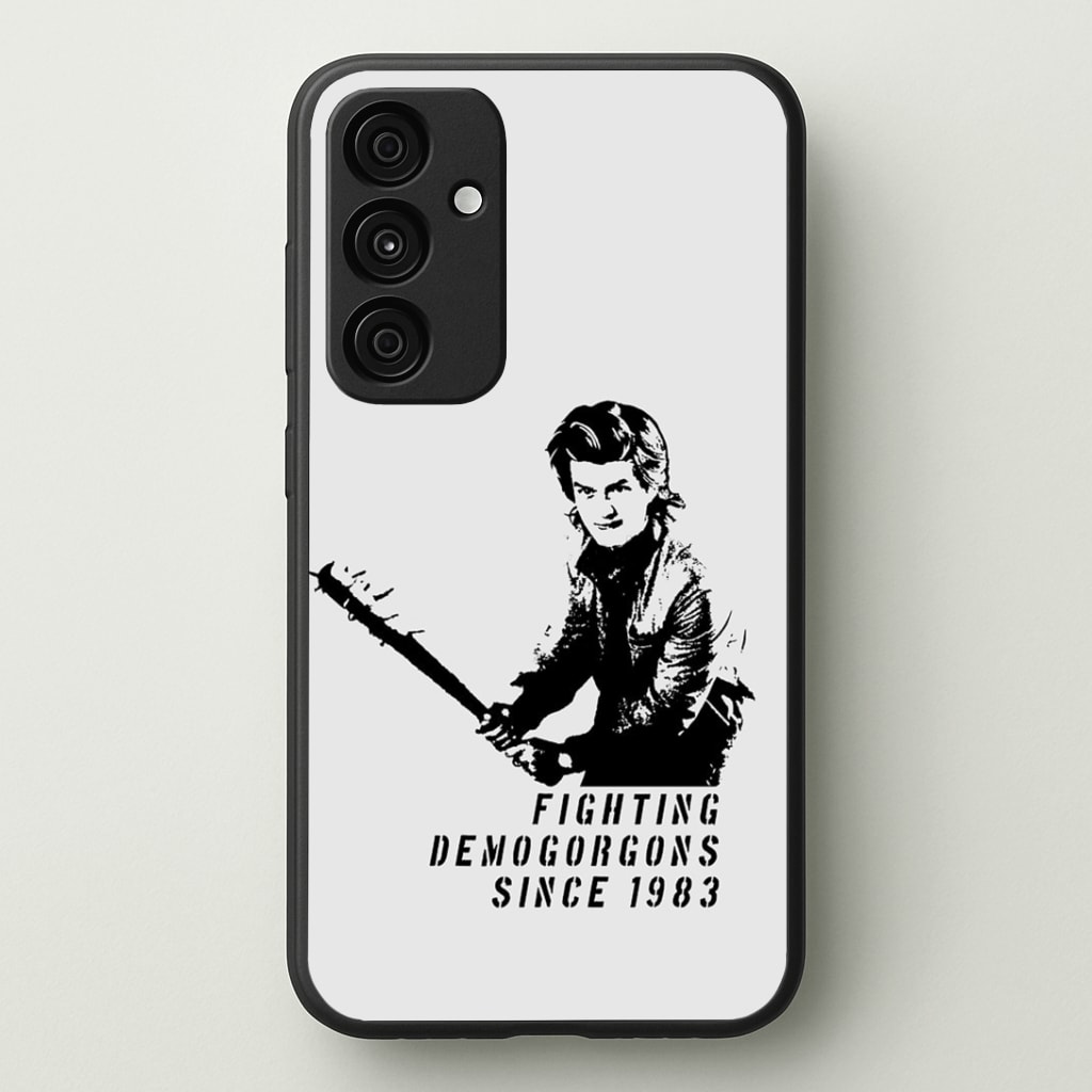 Fighting Demogorgons Since 1983 Phone Case - Galaxy A35 / Standard