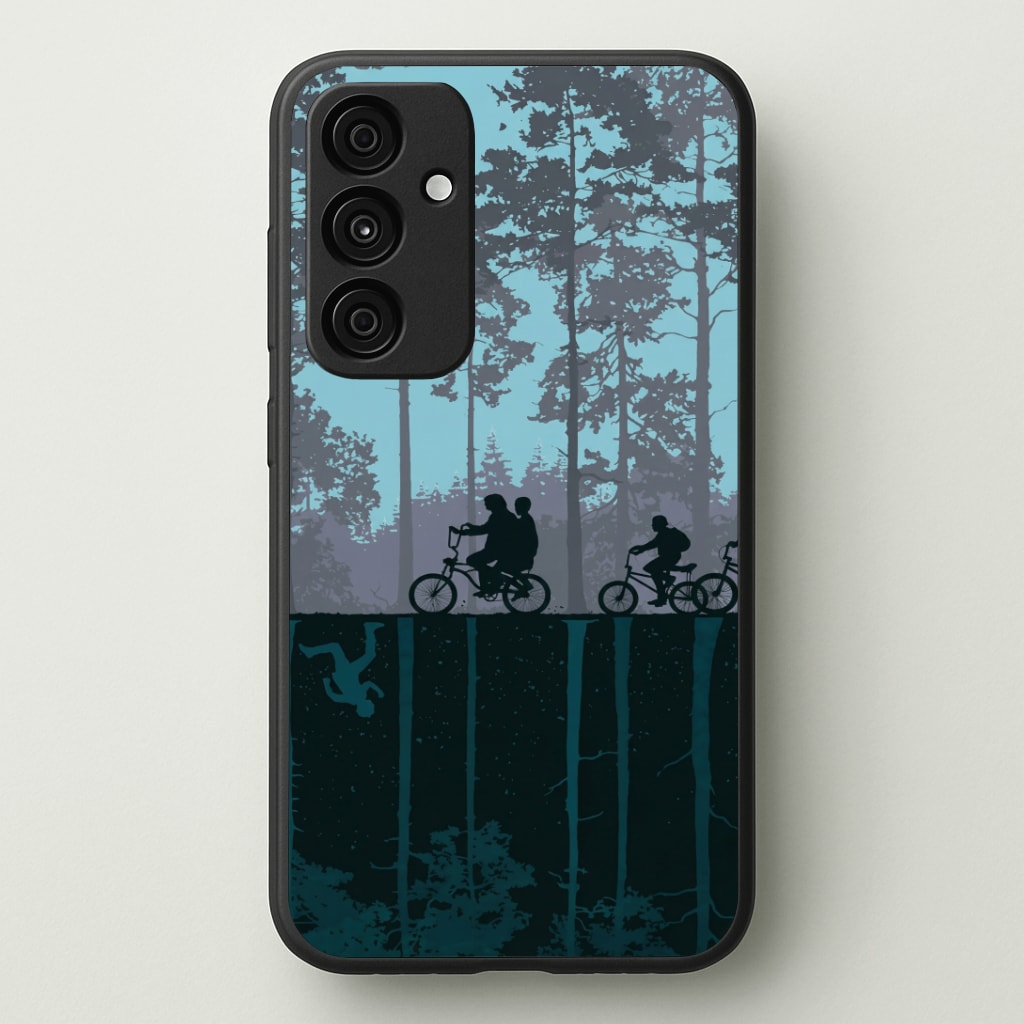 World of Upside Down - Stranger Things Phone Case - Galaxy A35 / Standard