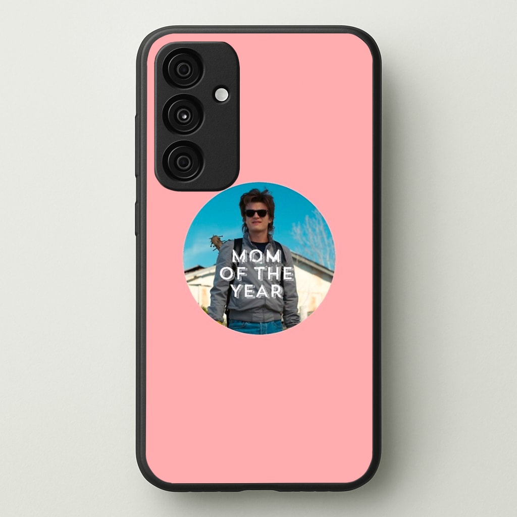 Steve Harrington - Mom Of The Year Phone Case - Galaxy A35 / Standard