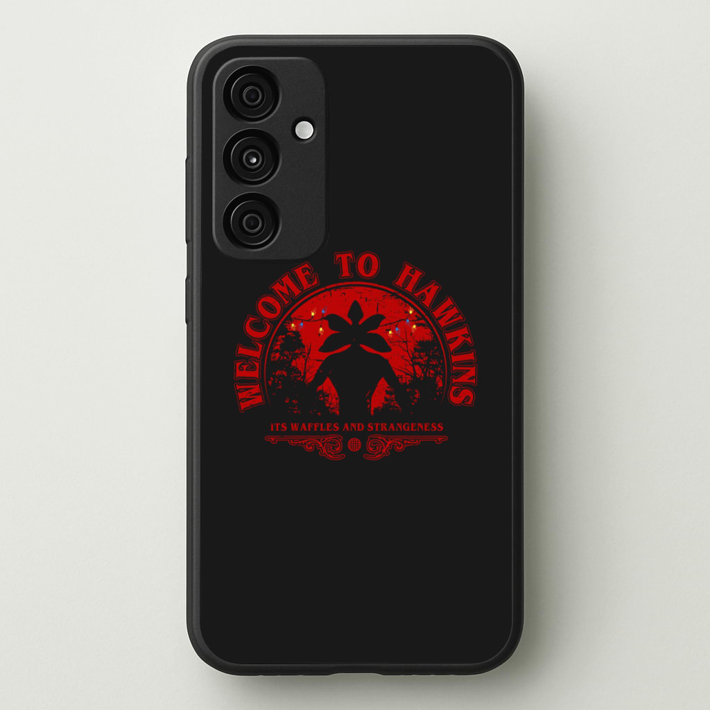 Welcome To Hawkings Phone Case - Galaxy A35 / Standard