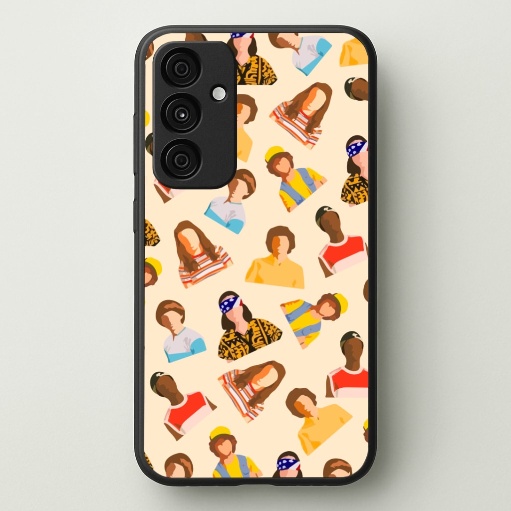 Stranger Pattern Phone Case - Galaxy A35 / Standard