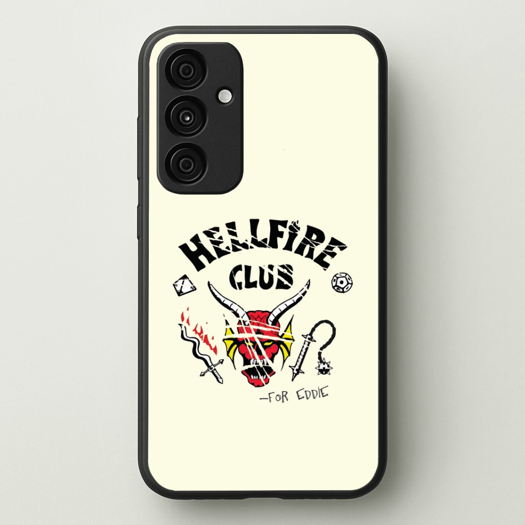 Torn Hellfire Club Phone Case - Galaxy A35 / Standard