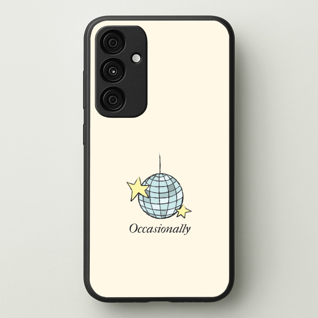 Ocasionally Discoball Phone Case - Galaxy A35 / Standard