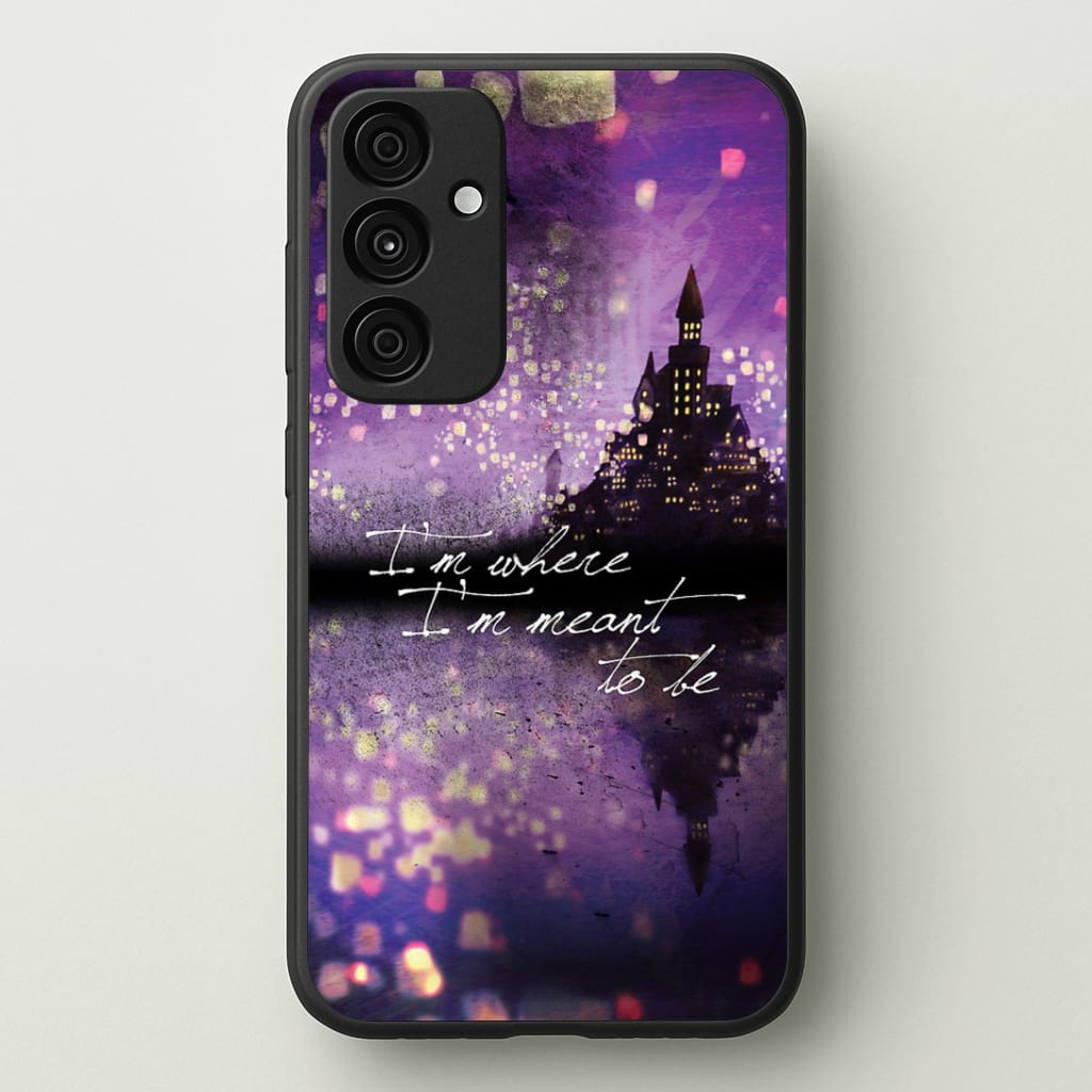 I'm Where I'm Meant To Be Tangled Phone Case - Galaxy A35 / Standard