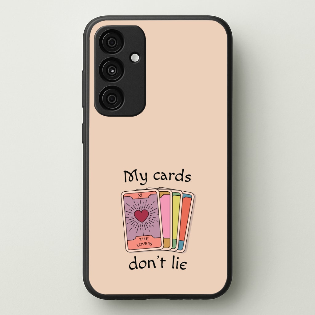 My Cards, Don't Lie Phone Case - Galaxy A35 / Standard