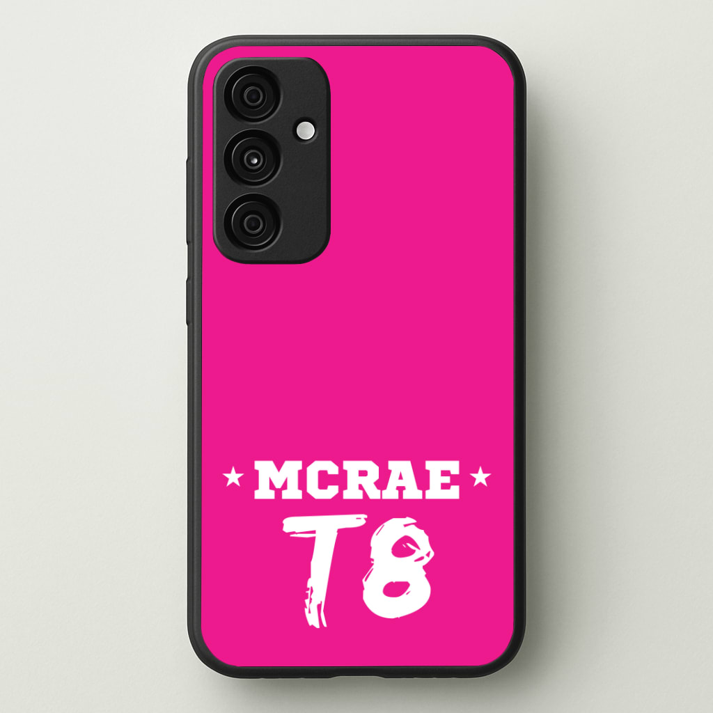 Pink T8 Sports Phone Case - Galaxy A35 / Standard